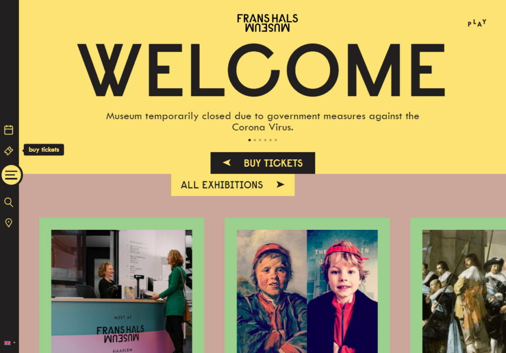 Our favourites websites right now - Frans Hals Museum