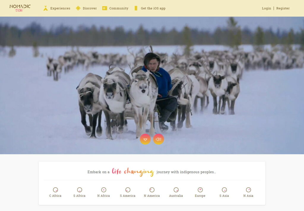 Our favourites websites right now - Nomadic Tribe