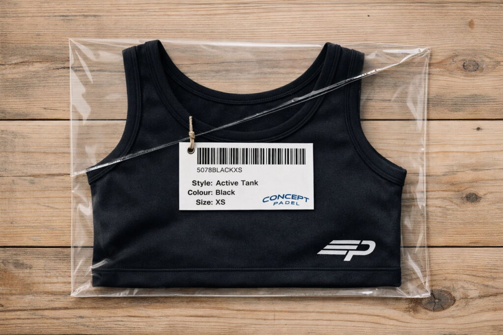 That flexibility suited the business better than pre-printing thousands of labels.
